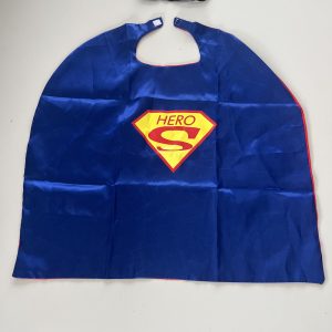 BLAUWE CAPE EN MASKER (KIDS)