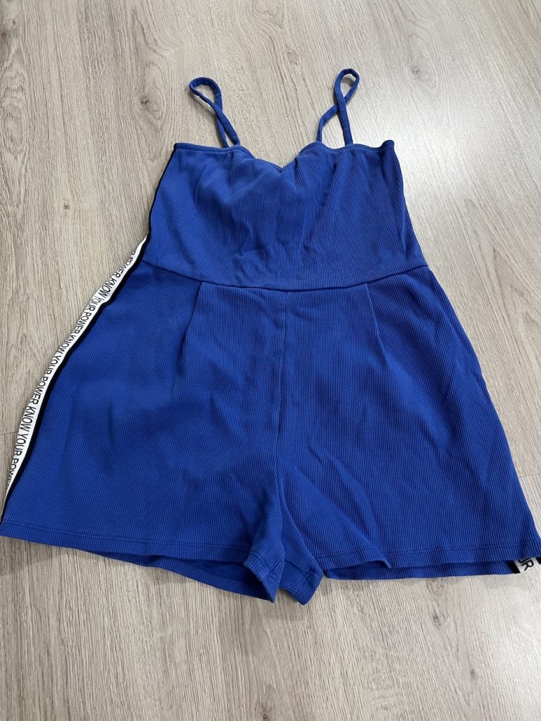 BLAUWE JUMPSUIT