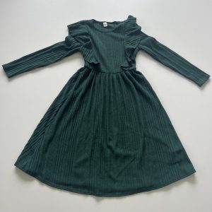 GROENE JURK LANGE MOUWEN