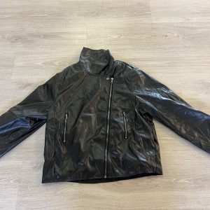 LEREN VEST/JAS (BLINKEND)