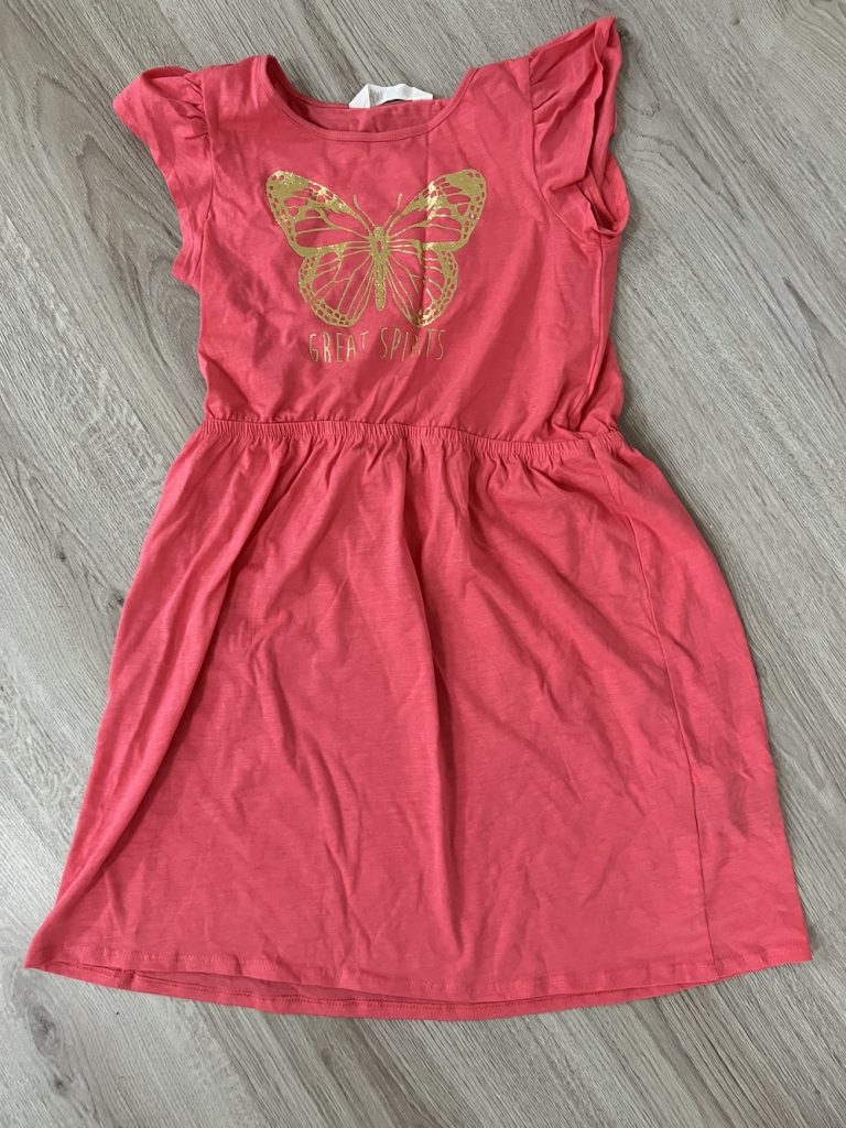 ROZE JURK VLINDER (KIDS)