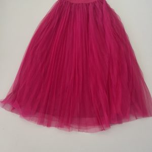 ROZE LANGE ROK TULE
