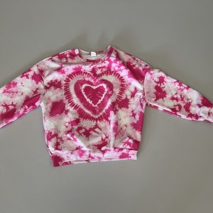 ROZE TRUI MET HARTJE