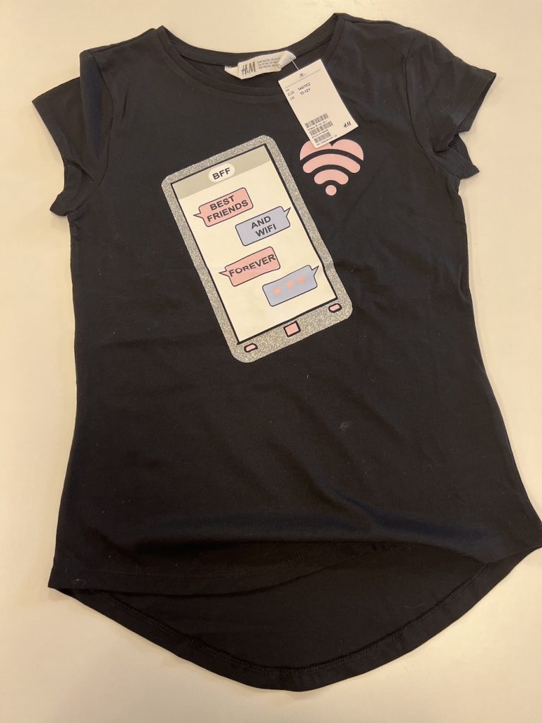 T-SHIRT I-PHONE (KIDS)