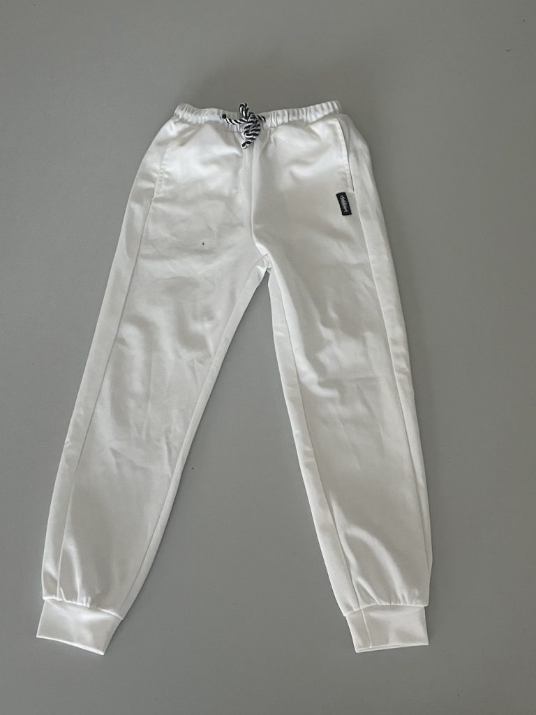 WITTE JOGGINGSBROEK (KIDS)