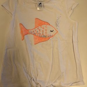 WITTE T-SHIRT VIS (KIDS)