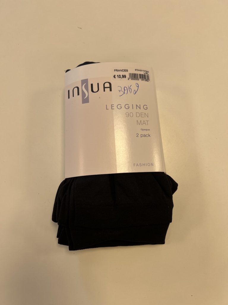 LEGGING ZWART