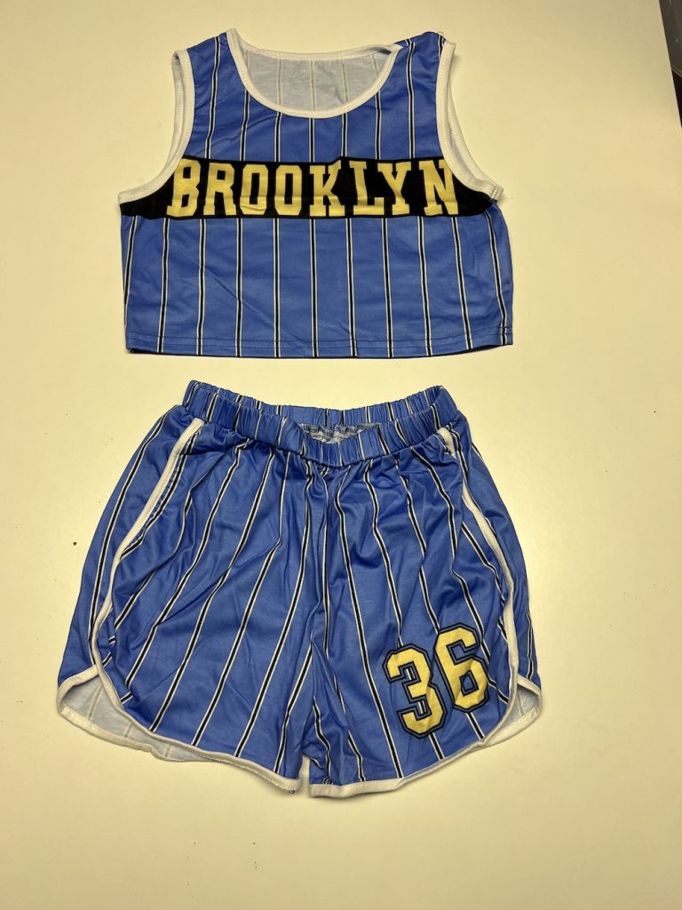 SET GEEL BLAUW BROOKLYN