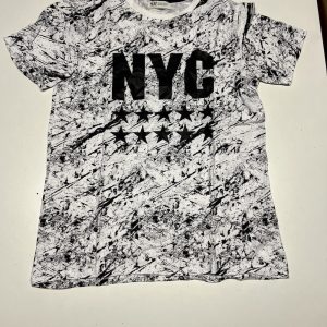 T-SHIRT NYC ZWART WIT