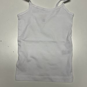 WIT TOPJE SPAGHETTIBANDJES